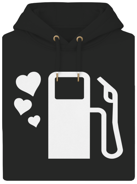 Tele kérem unisex prémium pulóver Dark Black