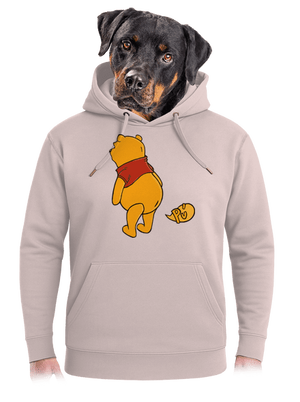 Ups unisex prémium pulóver Rose Chalk