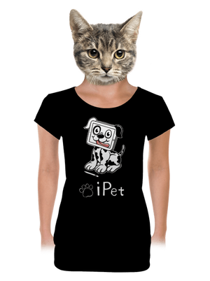 női póló elasztikus alsó szegéllyel