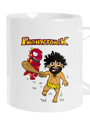 Prehysterik nagy bögre White