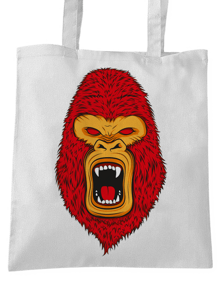 Gorilla face táska White