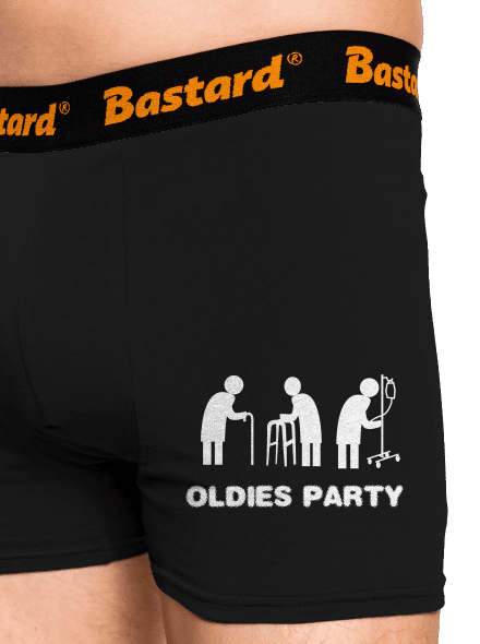 Oldies party boxeralsó Black