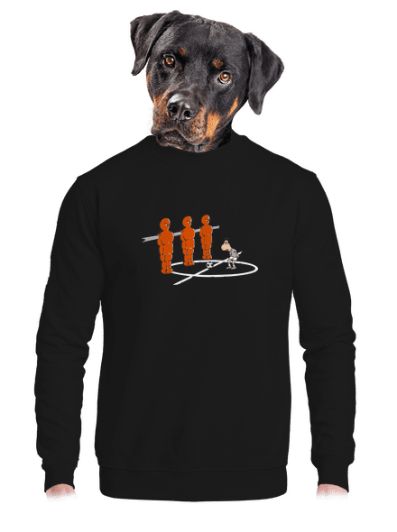 Focilabda unisex crewneck Black