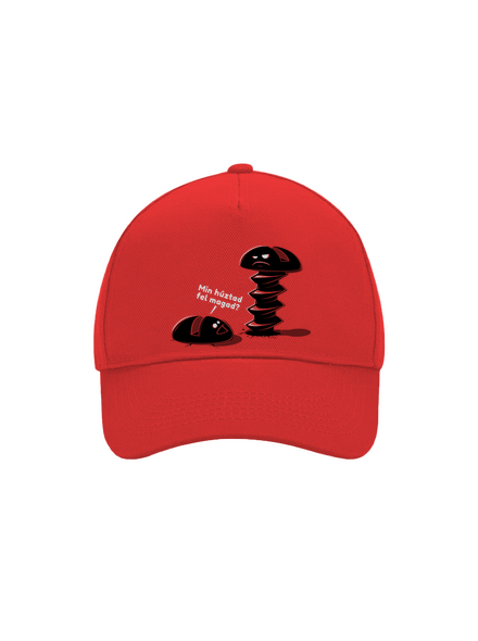 Felhúzva baseballsapka Classic Red