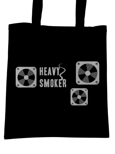 Heavy smoker táska Black