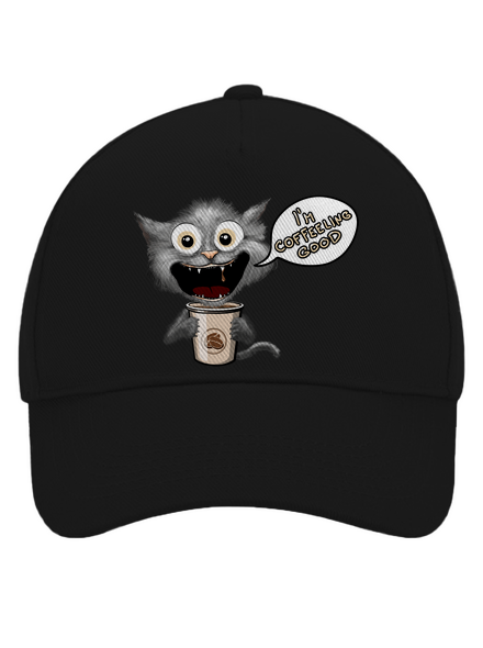 I’m coffeeling good baseballsapka Black