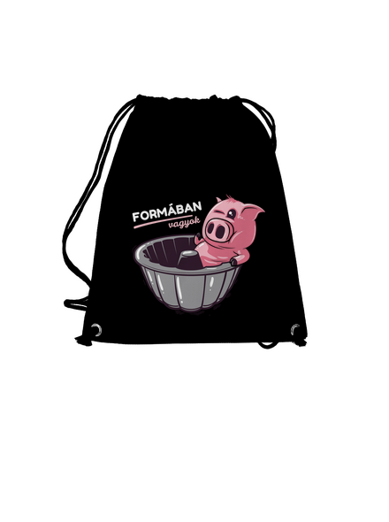Formában hátizsák Black