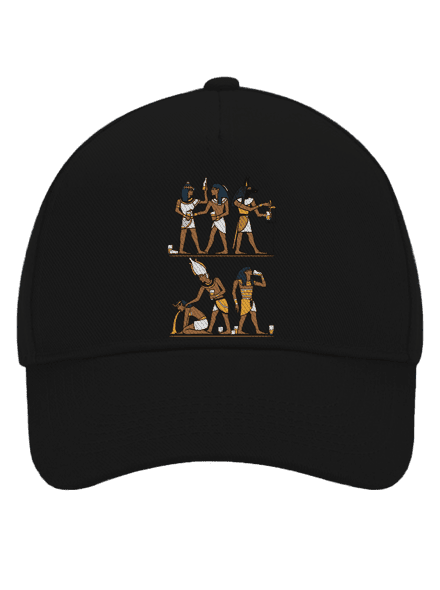 Egyiptomi parti baseballsapka Black