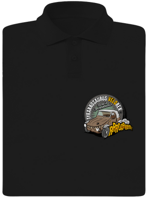 Tyrannosaurus Velorex férfi pólóingek Black