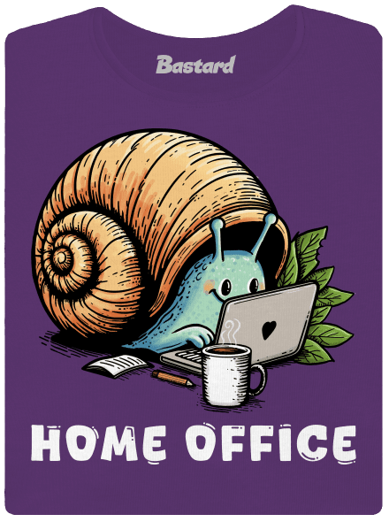 Sneka home office prémium női póló Purple