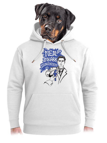 Inkább személyesen unisex prémium pulóver Snowwhite