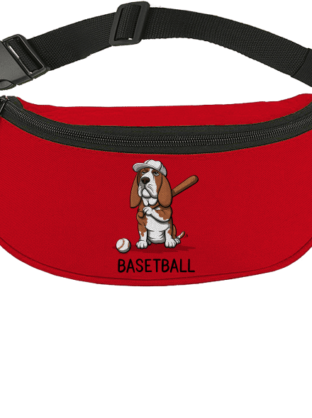Basetball övtáska Red