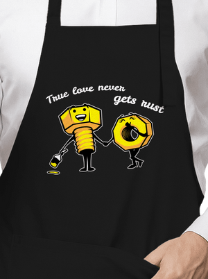 True love kötény Black