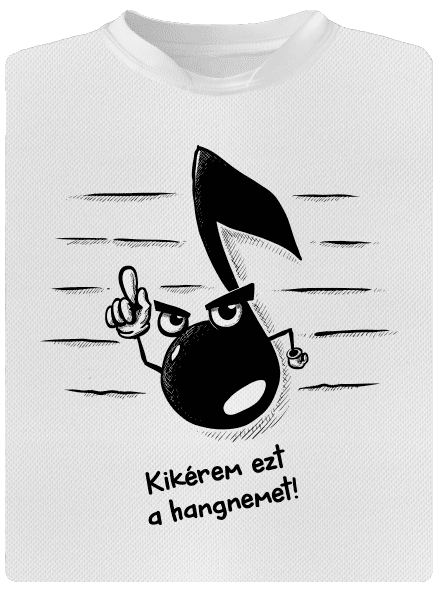 Hangnem gyerek sport póló White