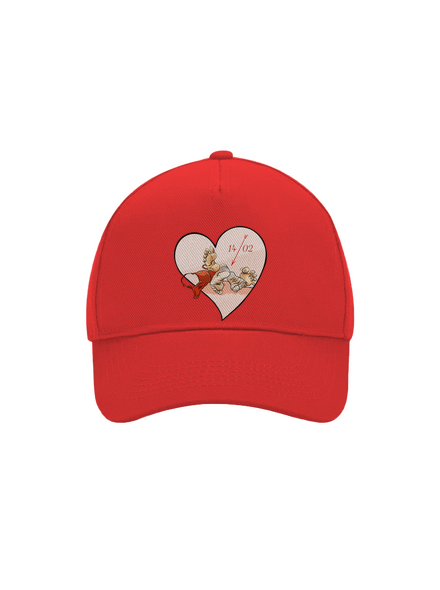 Négy láb között baseballsapka Classic Red