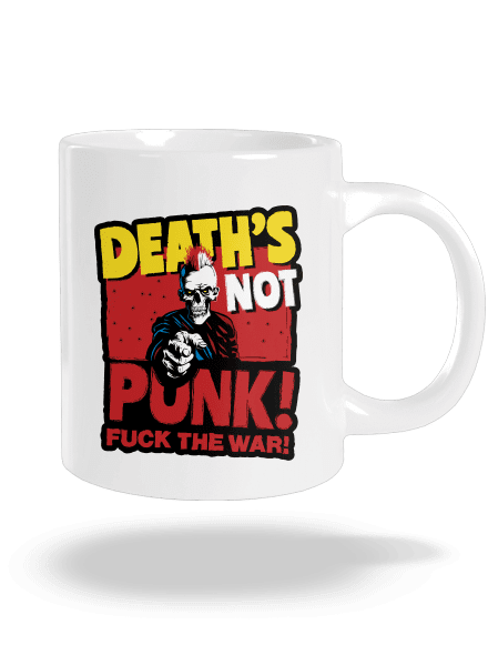 Death's not punk nagy bögre White