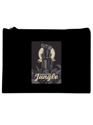 Back to the jungle kis táska Black