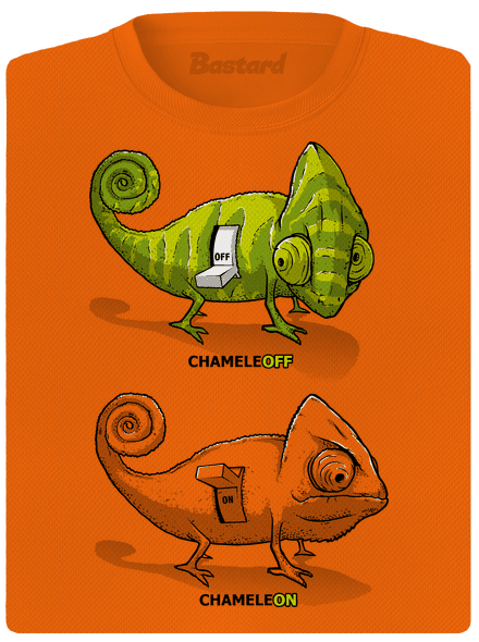ChameleON ChameleOFF női sportpóló Neon Orange