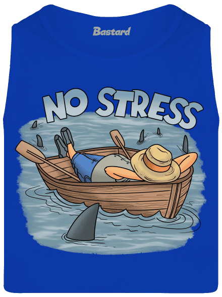 No stress férfi trikó Royal Blue