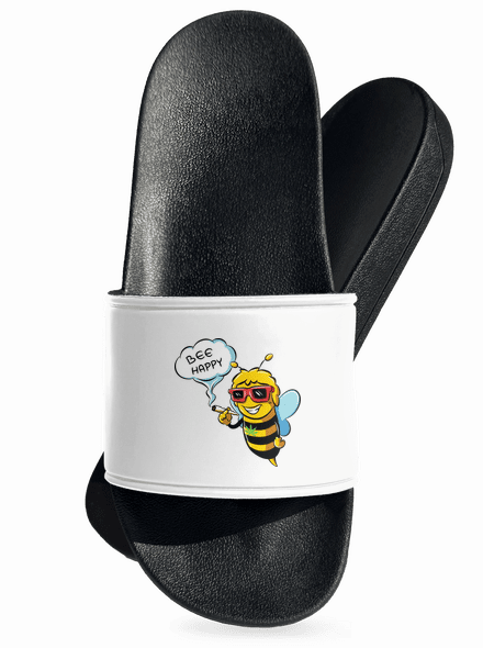 Bee happy papucs White