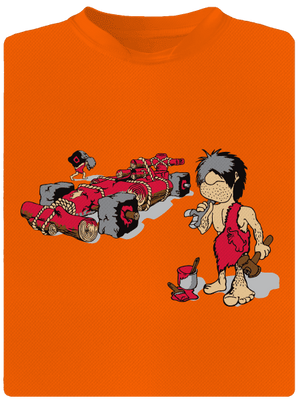 Képlet gyerek sport póló Neon Orange