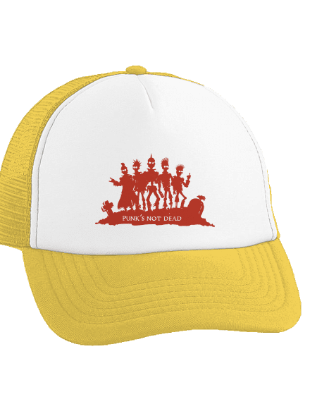 Punks not dead! teherautós sapka Sunflower cap