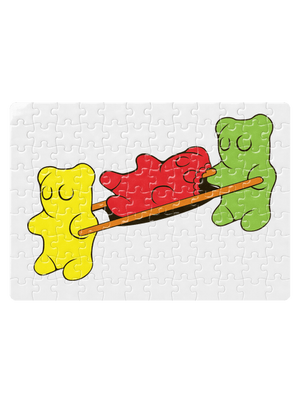 Gumimacik kirakós White