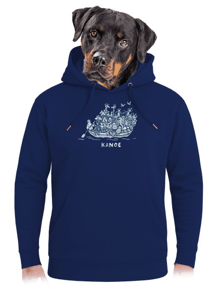 Noé bárkája unisex prémium pulóver Navy