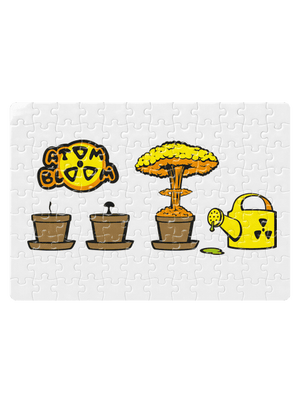 Atom bloom kirakós White