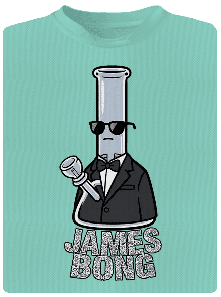 James Bong férfi sportpóló Mint Mal
