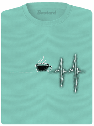 Coffee help női sportpóló Mint Mal