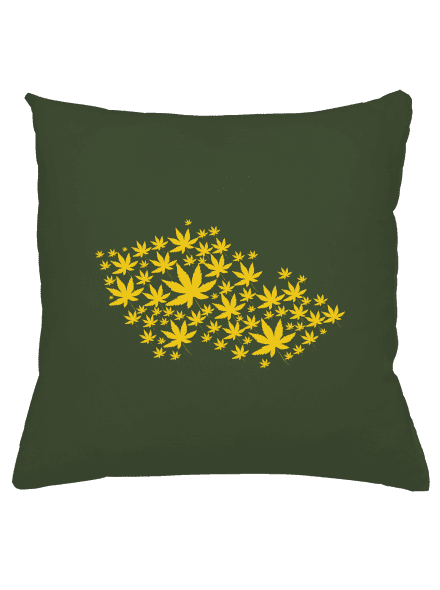 Ganja country párna Olive Green
