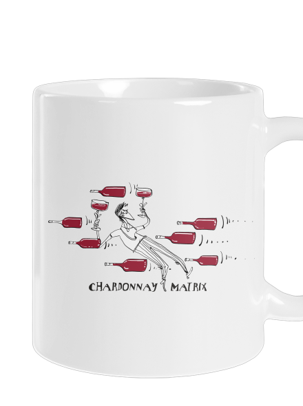 Chardonnay matrix hagyományos bögre White