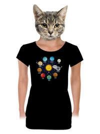 női póló elasztikus alsó szegéllyel