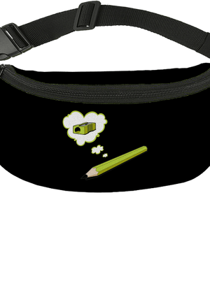 Ceruza és hegyező övtáska Black