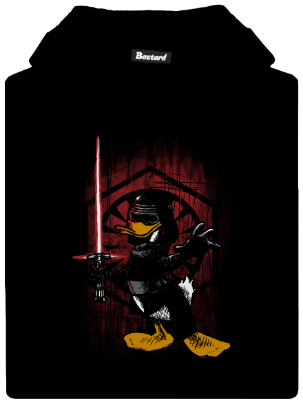 Kylo Duck gyerek kenguruzsebes pulóver Black
