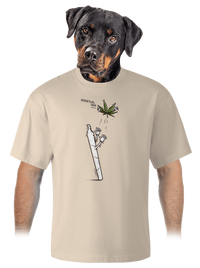 unisex túlméretezett póló