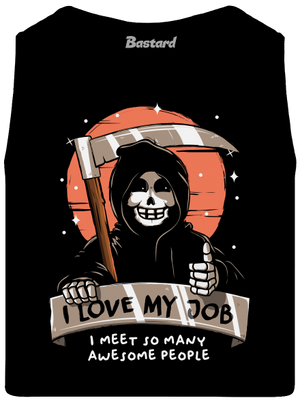 I love my job férfi trikó Black