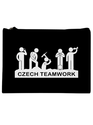 Czech Teamwork kis táska Black