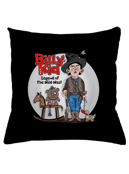Billy The Kid párna Black