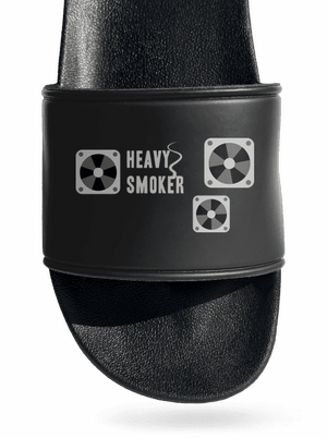 Heavy smoker papucs Black