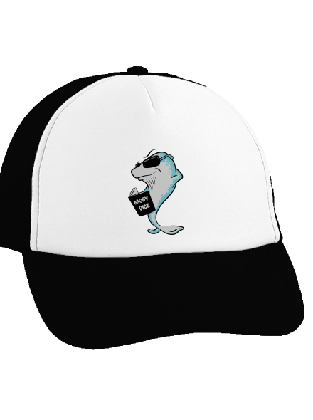 Moby Dick teherautós sapka Black cap