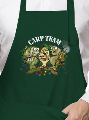 Carp Team kötény Bottle Green