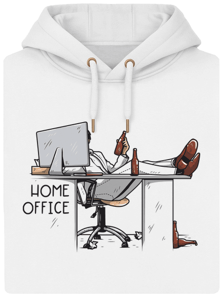 Home office unisex prémium pulóver Snowwhite