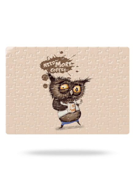 I need more coffee kirakós White