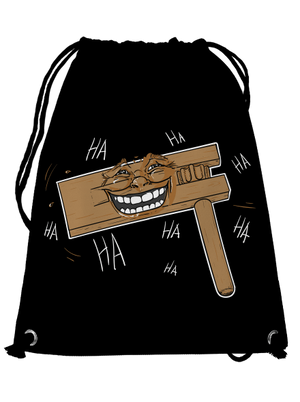 Racsnis hátizsák Black