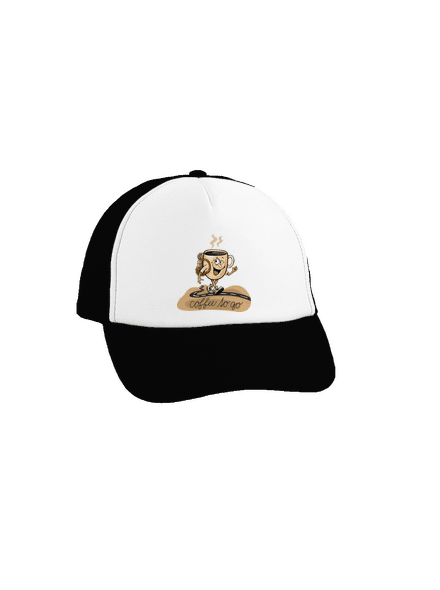 Coffee to go teherautós sapka Black cap