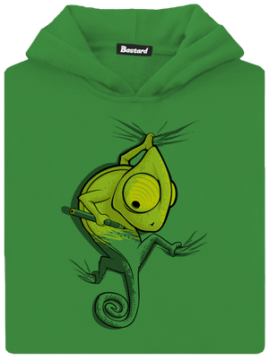 Hibajavító gyerek kenguruzsebes pulóver Kelly Green AWD