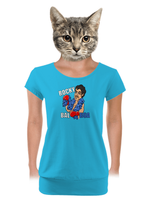 női póló elasztikus alsó szegéllyel