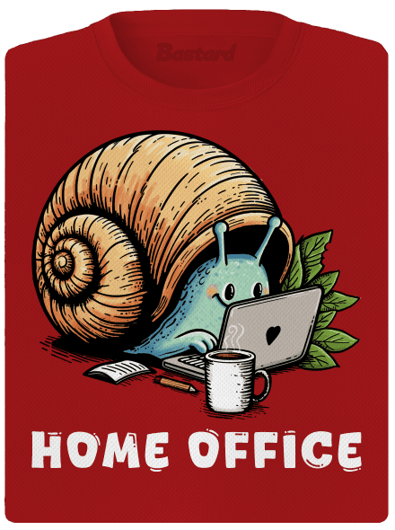 Sneka home office női sportpóló Red Mal